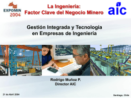 Gestión Integrada y Tecnología en Empresas de Ingeniería.