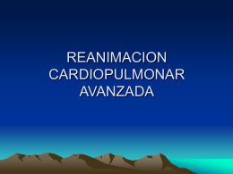Reanimación Cardivascular