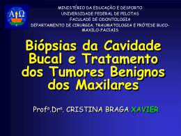 biópsia graduação nova sem fotos - Universidade Federal de Pelotas