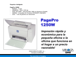 PagePro 1250 Series