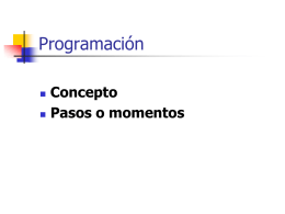 Programacion 2014.