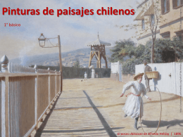 Pinturas de paisajes chilenos