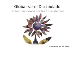 Globalizar - discipulado.net