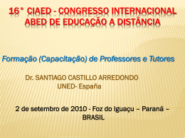 16° CIAED Congresso Internacional ABED de Educação a Distância