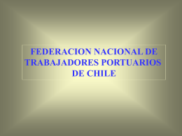 Reforma Laboral - Federación Nacional de Trabajadores Portuarios