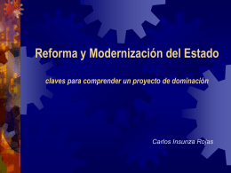Reforma y Modernización del Estado claves para comprender