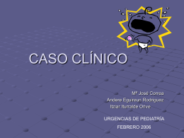 CASO CLÍNICO - EXTRANET - Hospital Universitario Cruces