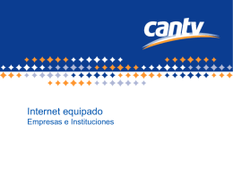 Presentación Internet Equipado 10Abr2007