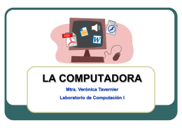 computadora - Mtra. Verónica Tavernier