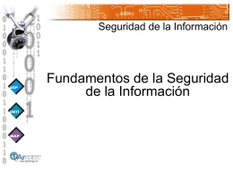 Manual del Instructor en Seguridad de la Información