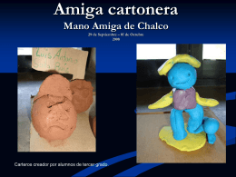 Mano Amiga de Chalco Amiga cartonera 29 de Septiembre – 01 de
