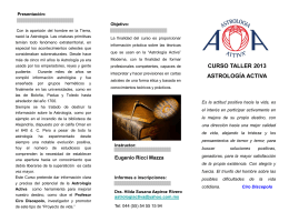 Diapositiva 1 - Escuela de Astrología Activa