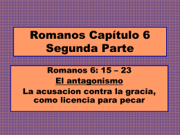 Romanos Capítulo 6 Segunda Parte