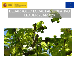 desarrollo local participativo