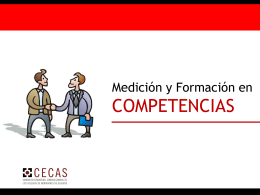 Descargar "Presentación Plan Formativo por Competencias. CECAS."