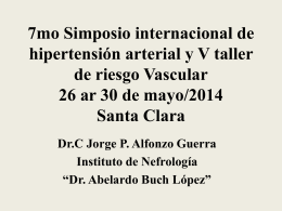 C527_2 - 7mo Simposio Internacional de Hipertensión Arterial y 5to