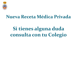 Diapositiva 1 - Colegio Oficial de Médicos Lugo