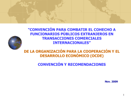 presentación - Ministerio de Relaciones Exteriores de Chile