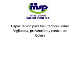 Capacitacion Colera - Colegio Médico Dominicano