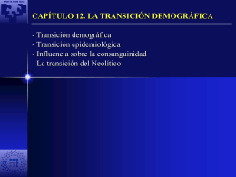 capítulo 12. la transición demográfica
