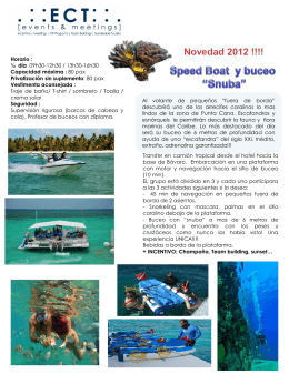 Speed boat & Snuba diving