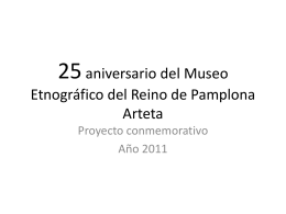 25 aniversario del Museo Etnográfico del Reino de