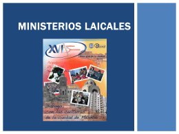 Ministerios Laicales