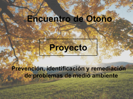 Proyecto Prevención, identificación y remediación de problemas de