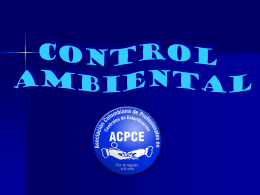 8 CONTROL AMBIENTAL
