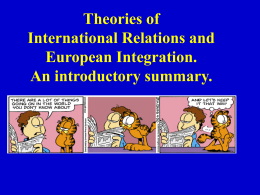 Integration Theory - Prof. Dr. Dr. hc Reinhard Meyers