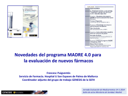Novedades del programa MADRE 4.0 para la