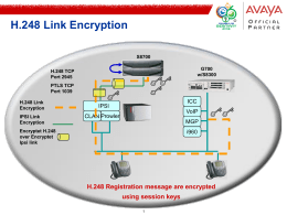 H.248 Link Encryption