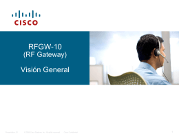 Qué es RFGW-10? - Cisco Support Community