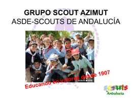 qué somos - Grupo Scout Azimut