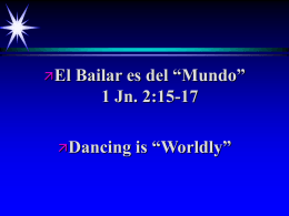 Bailar es del Mundo