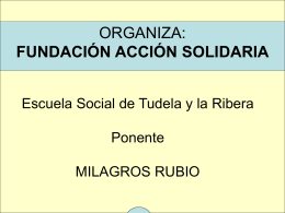 Diapositiva 1 - Fundación Acción Solidaria
