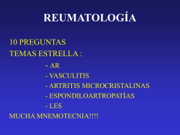 REUMATOLOGÍA - FOROAMIR.com
