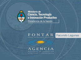 fondo tecnologico argentino fontar