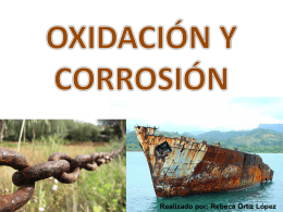 UD2: Oxidación y Corrosión