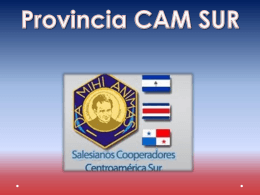 CAM SUR - Salesianos Cooperadores / Guatemala