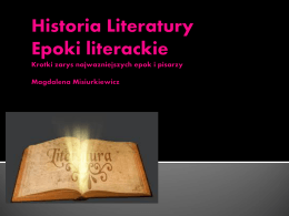 Historia Literatury PL