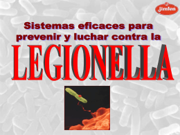 Legionelosis es una Neumopatía grave y se transmite por