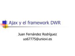 Presentacion Ajax-DWR
