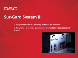 Sur-Gard System III