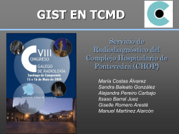 GIST en TCMD