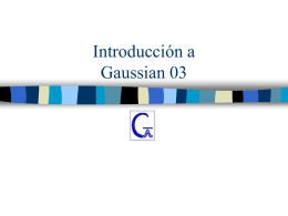 Gaussian 03