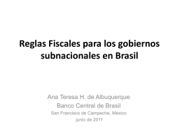 asesora de asuntos fiscales del banco central del brasil
