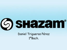 Dani Trigueros - Shazam - TICO
