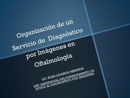 Organización de un Servicio de Diagnóstico por Imágenes en