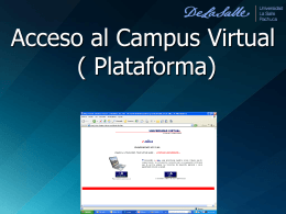 Acceso a Campus Virtual